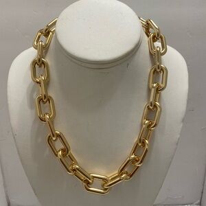 ORANGE CHUNKY NECKLACE